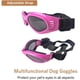 thumbnail image 2 of Gafas para perros, gafas de sol para mascotas, gafas plegables para perros, gafas de sol con protección UV (rosa, L), 2 of 5