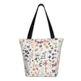 thumbnail image 3 of Fotbe Watercolor Floral Pattern Beach Tote,Shoulder Handbag,Spacious Tote Bag,Lightweight Travel Bag,Versatile Shopping Bag, 3 of 9