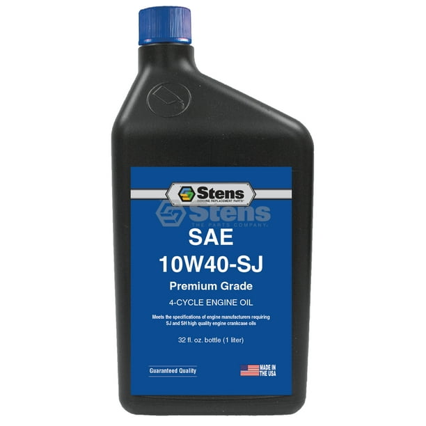 Shield 4Cycle Engine Oil SAE 10W40 32oz Bottle Power Equipment 770