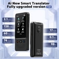 thumbnail image 6 of Language Translator Device, Voice Ai Translator Device T21 Wi-Fi Available, Two-Way 138 Languages 2026 Instant Translator Offline Recording Photo Translation Device for Business Travel Study, 6 of 8