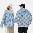 thumbnail image 6 of Sigee Terrier Print UPF50+ Men's Sun Protection Hoodie Shirt SPF UV Shirt Long Sleeve Fishing Outdoor Lightweight, S-3XL, 6 of 9