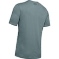 thumbnail image 2 of Under Armour Mens Boxed Sportstyle SS Tee, Adult, Ash Gray/White, M, 2 of 2