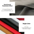 thumbnail image 2 of Speaker Grill Cloth Stereo Fabric Replacement for Acoustic Equipment Speakers Black 54"x 12", 2 of 5