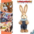 thumbnail image 1 of Decoraciones Pascua Handmade Conejo Estatua Del (F), 1 of 9