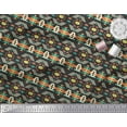 thumbnail image 2 of Soimoi polyester Crepe Fabric Geometric Southwestern Print Fabric by the Yard 52 Inch Wide, 2 of 3