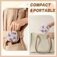 thumbnail image 5 of GASTROPOD Period Bag,Pu Leather Siamese Cat Pattern Pad Pouch for Menstrual Pad,Sanitary Napkins,Menstrual Tampons,Portable Period Pouch for Teen Girls Women Ladies,Pink2, 5 of 7