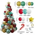 thumbnail image 3 of putnchl Christmas Balloons Garland Arch Kit Christmas Tree Balloons For Christmas Party Decorations, 3 of 5