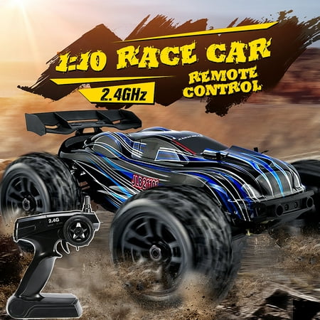 JLB Racing Cheetah Upgrade 1/10 120A RC Racing Car Truck Truggy 21101 RTR RC Toys Truck 80 km/h High Speed with Transmitte for Kids