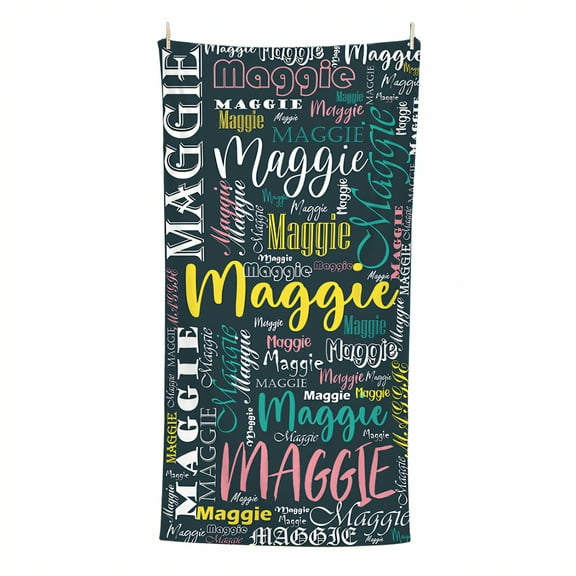 AUQ Beach Towels,Soft Microfiber Microfiber Beach Towel,Lean Weight Profile Quick Dry Beach Towel,Style1,60"x30"