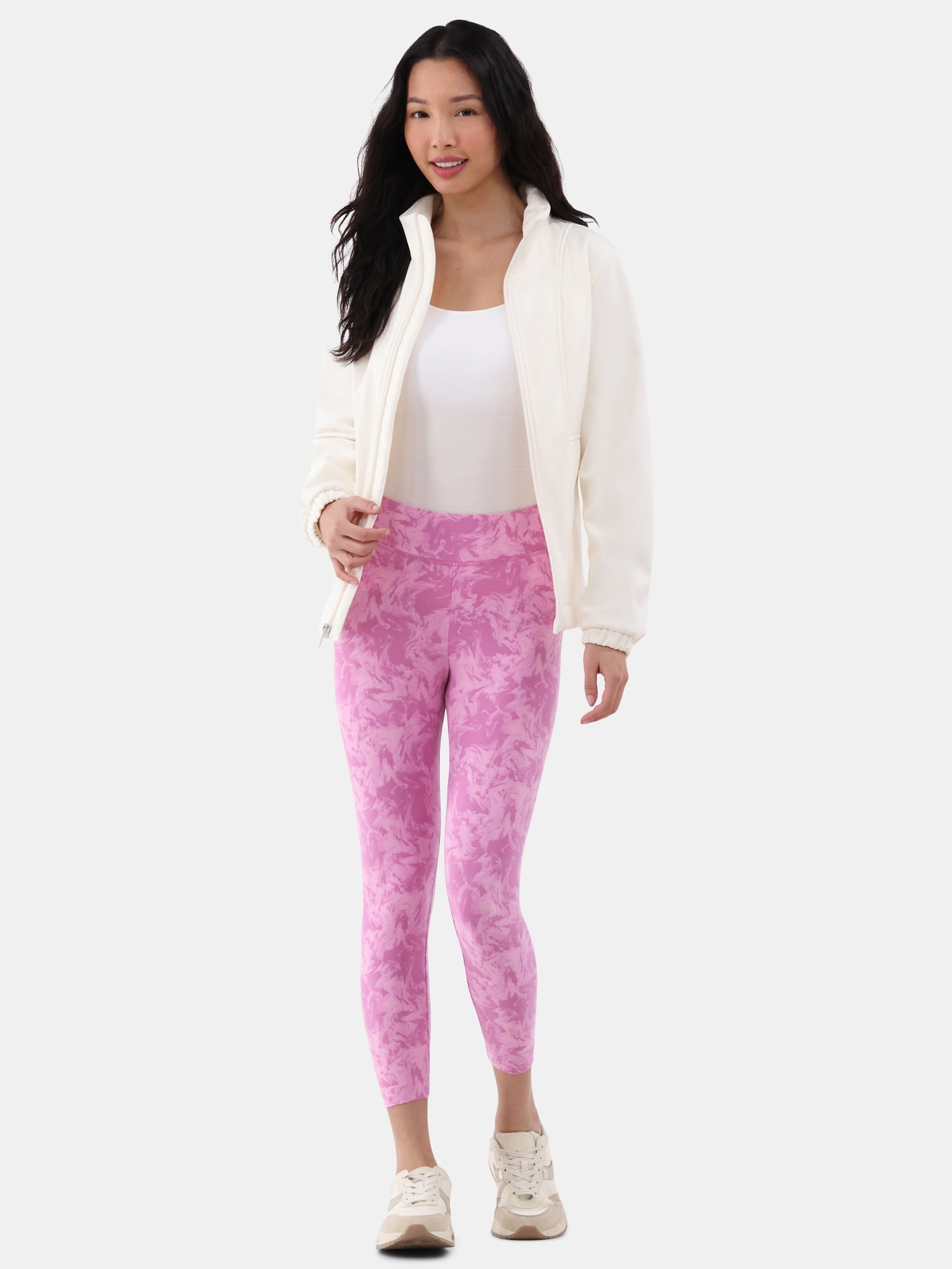 Time and Tru Women's Capri Leggings, Size XS-XXXL