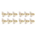 thumbnail image 3 of Injueey 6 unids/set hierro metálico y joyería hecha a mano decoraciones de fiesta centro de decoración boda fiesta suministros servilleteros dorado 2Conjunto, 3 of 6