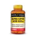 thumbnail image 2 of (5 pack) Mason Natural Alpha-Lipoic Acid 600 mg - Brain Health, Blood Sugar, Weight Management, 30 Capsules, 2 of 7