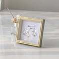 thumbnail image 4 of Portable Picture Frame Delicate Resin Square Anti-deform Photo Holder for Home, 4 of 7