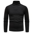 thumbnail image 1 of Yynuda Mens Turtleneck Lightweight Slim Fit Sweater Casual Knitted Pullover_Gift Of G, 1 of 3