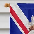 thumbnail image 3 of Carolines Treasures SC9879CHF Otterhound with English Union Jack British Flag House Flag House Size multicolor, 3 of 4