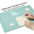 thumbnail image 2 of JIELISI Durable A3 Double-Sided Cutting Mat by Jelis - Ideal for Paper Crafting and Model Making, Easy to Clean, Available in Grey and Green, 45x30cm Size, 2 of 7