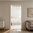 thumbnail image 6 of Rose Thread Beaded Curtain Door Divider, Multicolor Polyester Tassel Arch Curtain for Window and Door Designs, Bedroom Closet Home Living Room Display, 39.37" x 78.74", KTFgvq, 6 of 6
