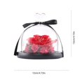 thumbnail image 2 of facefd Preserved Flower Rose Never Withered Roses Handmade Fresh Flower Cover for Valentine's Day Anniversary Birthday Red, 2 of 6