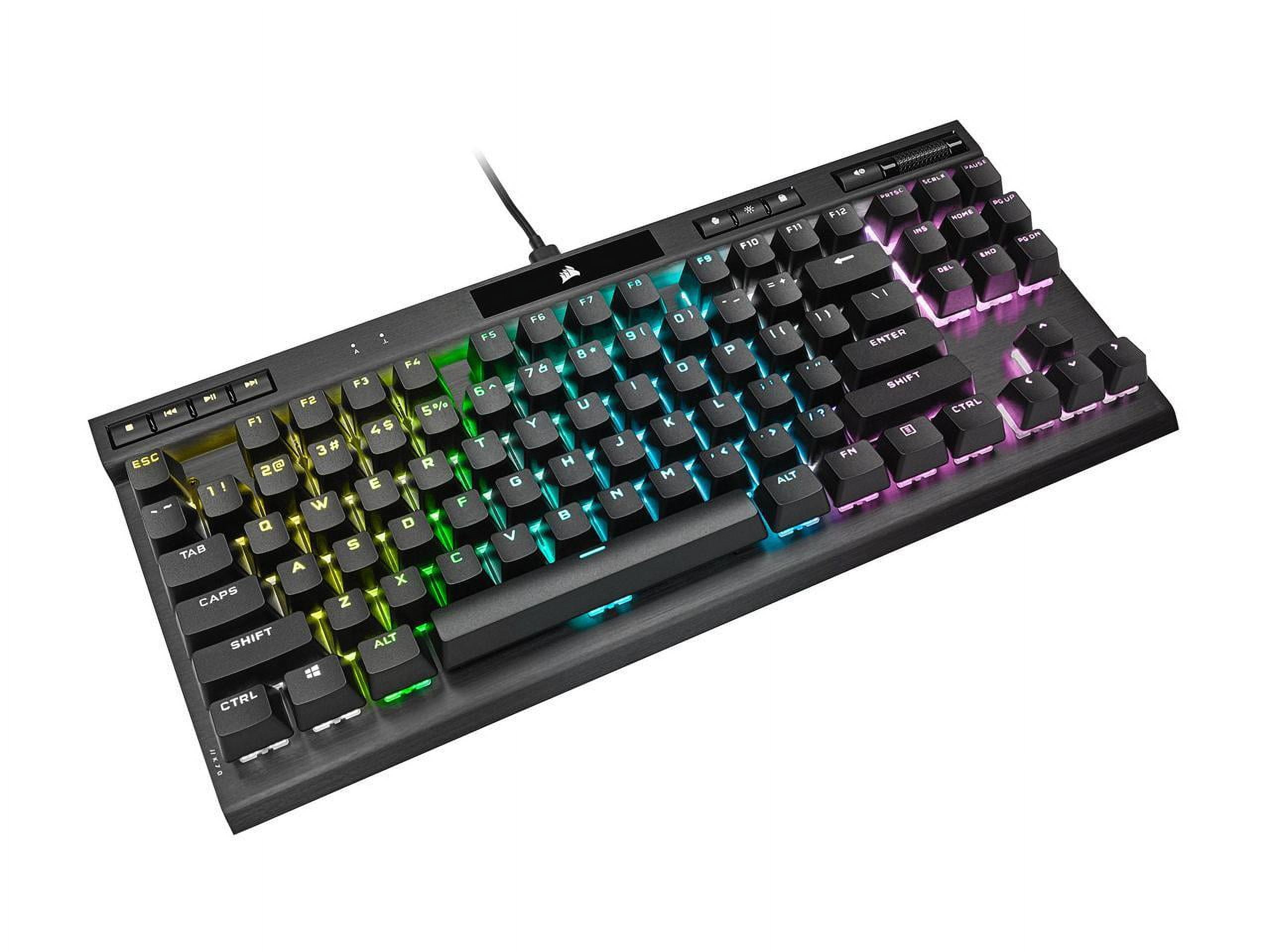 CORSAIR K70 RGB TKL – Champion Series Tenkeyless Mechanical Gaming