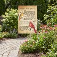 thumbnail image 3 of Sm:)e A letter From Heaven Northern Cardinal Garden Flag 12 x 18 Inch, Double-Sided Printing, Outdoor Welcome Decor for Yards, 3 of 7
