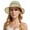 Beige-khaki, variant on Floppy Big Beach Straw Hats for Women Foldable Summer Wide Brim Packable Sun Hat Womens Travel Straw Fedora Hat