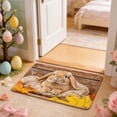 thumbnail image 4 of Non-Slip Easter Doormat 15.75x23.62, Happy Bunny Welcome Mat for Front Door, Indoor Outdoor Entrance Mat with Rubber Base, Spring Decor, 4 of 5