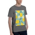 thumbnail image 2 of Bingfone Lemons Chamomile Flowers And Leaves Men'S Loose Fit Short-Sleeve Pocket T-Shirt, 2 of 7