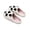 White, variant on HTHLVMD All Over Ghost Slippers, Cute Pattern House Shoes, Halloween All Over Ghost Slippers Cute Pattern Fuzzy House Shoes Warm Plush Closed Toe Slip On Clog Indoor Footwear, Black 5.5