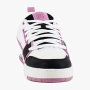 Steve Madden Skater Womens Fashion Sneakers Black/Pink Multi Size 5.5 M