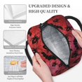 thumbnail image 3 of Balery Bats And Spiders Bolsa de Almuerzo para Mujeres, Caja de Almuerzo, Bolsa de Almuerzo Pequeña Impermeable, Tote de Almuerzo Reutilizable con Gran Capacidad, 3 of 6