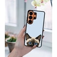 thumbnail image 5 of WIRESTER Shockproof Soft Rubber Cover Case for Samsung Galaxy S26 Ultra 6.9" 2026, Animal Siamese Kitten Cat On Pale Aqua Background, 5 of 5