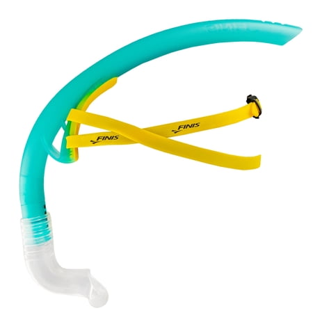 FINIS Stability Swimming Snorkel in Speed Teal with Adjustable Strap