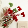 thumbnail image 3 of 5.51*14.96 Inch Elf Leg Insert Hook Boots Plush Toy,Posable Plush Toy For Christmas Play And Decoration, 3 of 5