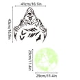 thumbnail image 3 of Teissuly Halloween Festival Earth Decoration Wall Stickers Background Wall Removable Wall Stickers Teissuly WER202310061188, 3 of 9