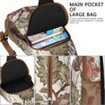 thumbnail image 4 of Paisley Crossbody Sling Backpack for Men - Womens Fashion Sling Bag with Adjustable Shoulder Straps for Travel Hiking Chest Bag Daypack Anti-theft Purse, 4 of 6