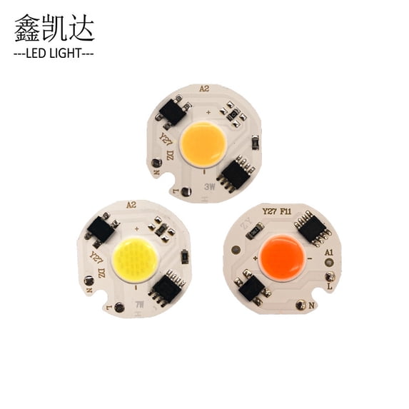 220V 3W/5W/7W/10W COB LED Chip Light Lamp for Spotlight DIY Floodlight