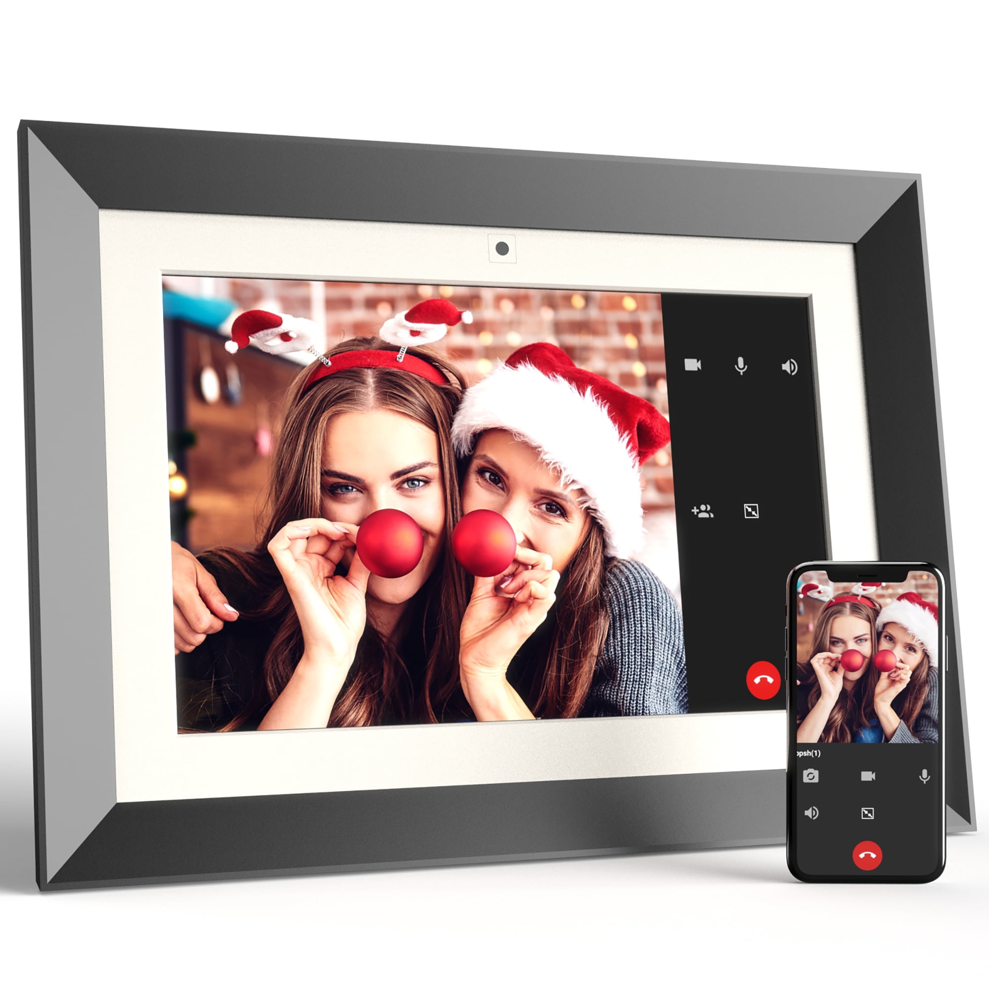 FULLJA WiFi Digital Picture Frame 11inch FHD IPS Touch Screen Smart