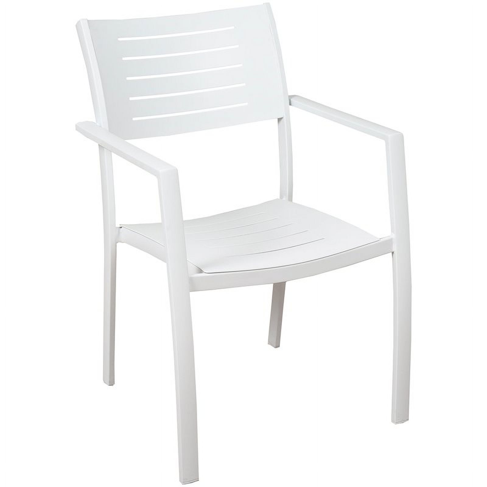 International Home Atlantic Noordam Patio Dining Arm Chair (Set of 4) - image 3 of 4