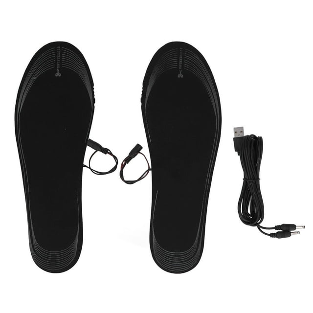 1 Paire de Semelle Intérieure Chauffée Électrique Chaud en Gardant USB Léger Chargeant Aucune Odeur EVA Électrique Chauffée Semelle Intérieure 5V