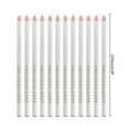 thumbnail image 5 of Necvior 12 Pieces Sewing Pencil Sharpening White Fabric Marking Pencils Tailor Pencils for Marking Tracing Tools, 5 of 8