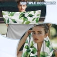 thumbnail image 6 of KUIFORTI Car Seat Covers for Trucks/SUVs/Sedans/Vans - Green Leaf Car Accessories for Women- Heavy-Duty Microfiber Seat Protector & Gym Towel (Running, Yoga, Beach Towel), 6 of 8