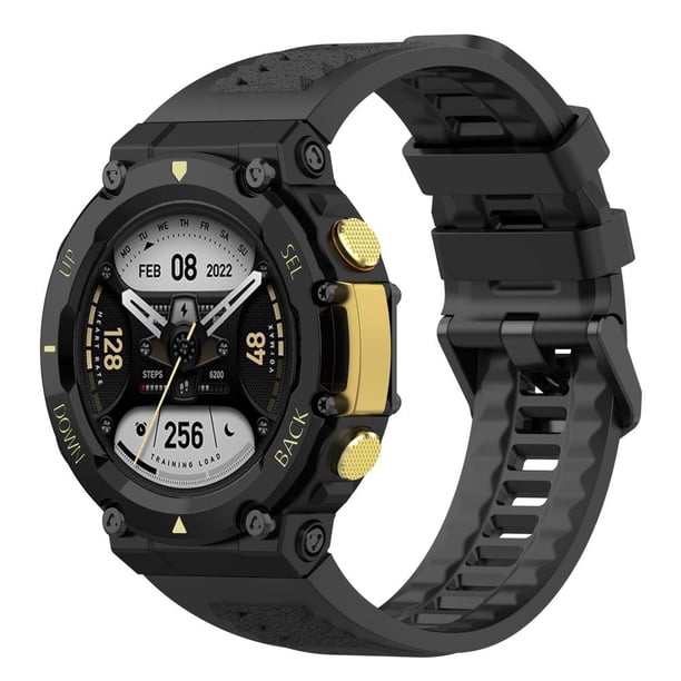 Correas de repuesto compatibles con el reloj inteligente Amazfit T Rex2, correas de silicona suave, correa de muñeca ajustable con herramientas