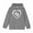Gray, variant on Pounoo Hoodies for Teen Girls Casual Long Sleeve Hoodies Cute Oversized Fleece Pocket Sweatshirt Tops Boys Sweatshirts