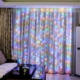thumbnail image 3 of New Year 2025 USB LED String Light Christmas Tree Fairy Garland Curtain Light Decor for Home Room Lamp Navidad 2024 Gifts (Multicolor,4x3M 450LEDs), 3 of 7