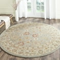 thumbnail image 2 of SAFAVIEH Antiquity Lorraine Oriental Wool Area Rug, Grey Blue/Beige, 6' x 6' Round, 2 of 11