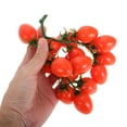 thumbnail image 2 of FRCOLOR Artificial Cherry Tomatoes for Decoration Red Plastic Lifelike Faux Tomato Home Office 12 Count, 2 of 7