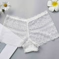 thumbnail image 2 of Women's Floral Lace Underwear Thong Panty Set, 2 of 5