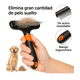 thumbnail image 2 of Cepillo Deslanador Mascotas Lab.G, Negro Naranja, 2 of 5