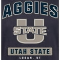 thumbnail image 2 of Men's Navy Utah State Aggies Campus Icon T-Shirt, 2 of 2