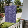 thumbnail image 5 of Easygdp Lavender Flowers Garden Flag Yard Flag Welcome Flag, Double-Sided, Weather Resistant for Outdoor Decor - 12.5"x18", 5 of 9